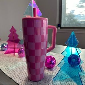 BrüMate x Krista Horton Era 40 oz - Pink Check